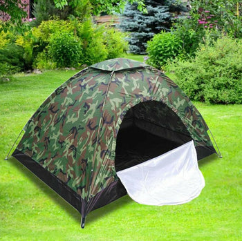 Camping Tent 4 Person Camo Dome Tent 3 Bros Brands 179 Tent